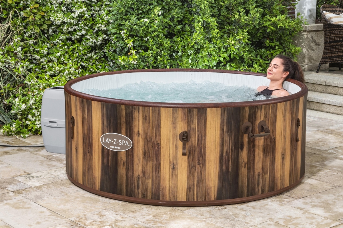 Lay-Z Spa Helsinki Airjet Plus opblaasbare spa - 7 persoons