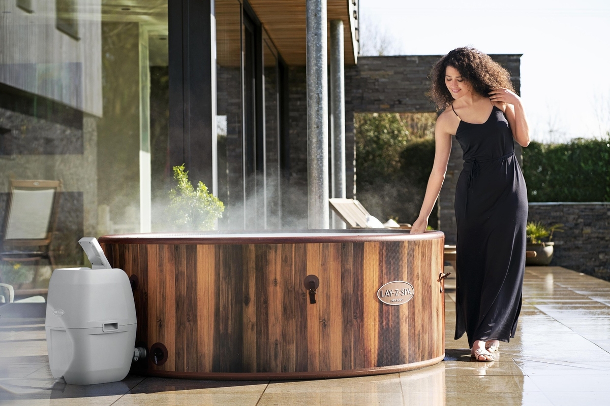 Lay-Z Spa Helsinki Airjet Plus opblaasbare spa - 7 persoons