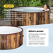 Lay-Z Spa Helsinki Airjet Plus opblaasbare spa - 7 persoons