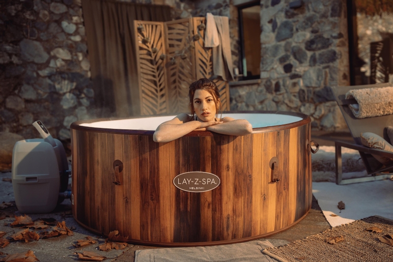 Lay-Z Spa Helsinki Airjet Plus opblaasbare spa - 7 persoons