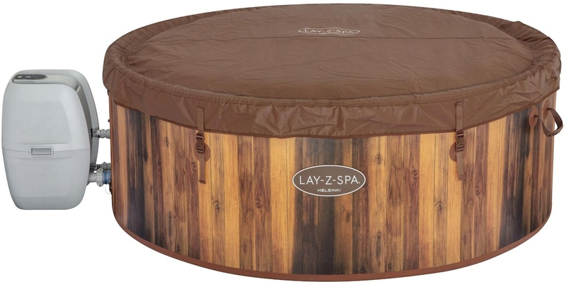 Lay-Z Spa Helsinki AirJet opblaasbare spa - 7 persoons - met afdekhoes