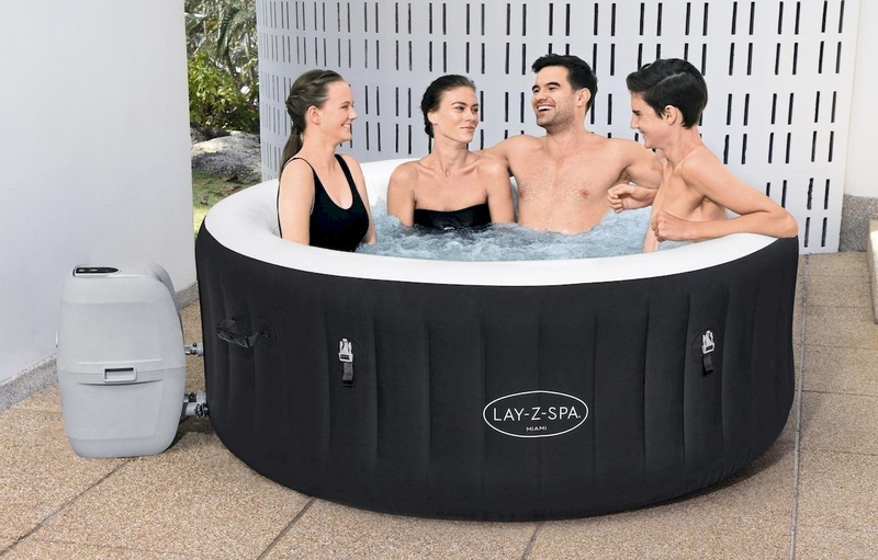 Lay-Z Spa Miami AirJet opblaasbare spa - 4 persoons