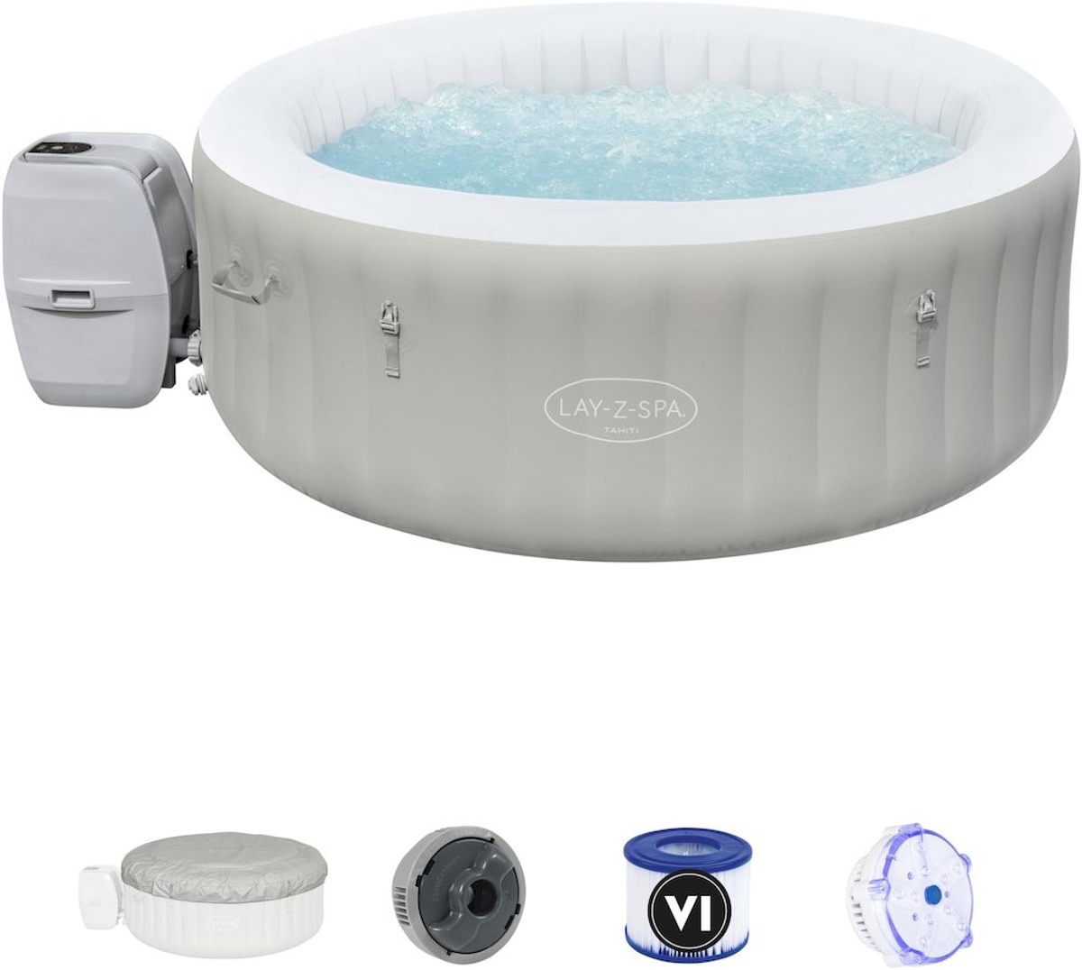 Lay-Z-Spa Tahiti AirJet opblaasbare spa - 4 persoons - compleet
