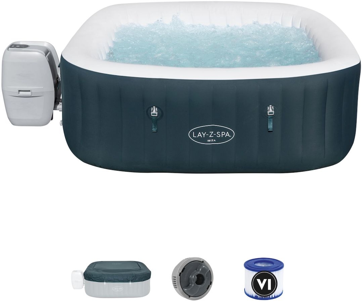 Lay-Z Spa Ibiza AirJet opblaasbare spa - 6 persoons - met accessoires