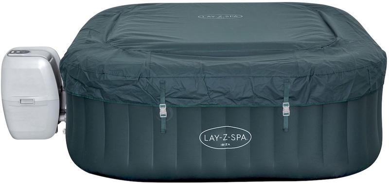 Lay-Z Spa Ibiza AirJet opblaasbare spa - 6 persoons - met afdekhoes