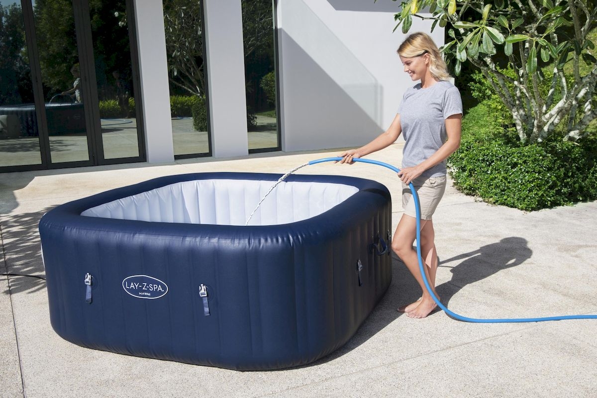 Lay-Z Spa Hawaii AirJet opblaasbare spa - 6 persoons - vullen