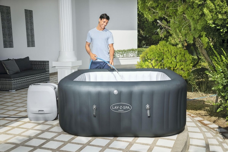 Lay-Z Spa Hawaii HydroJet Pro opblaasbare spa - 6 persoons - vullen