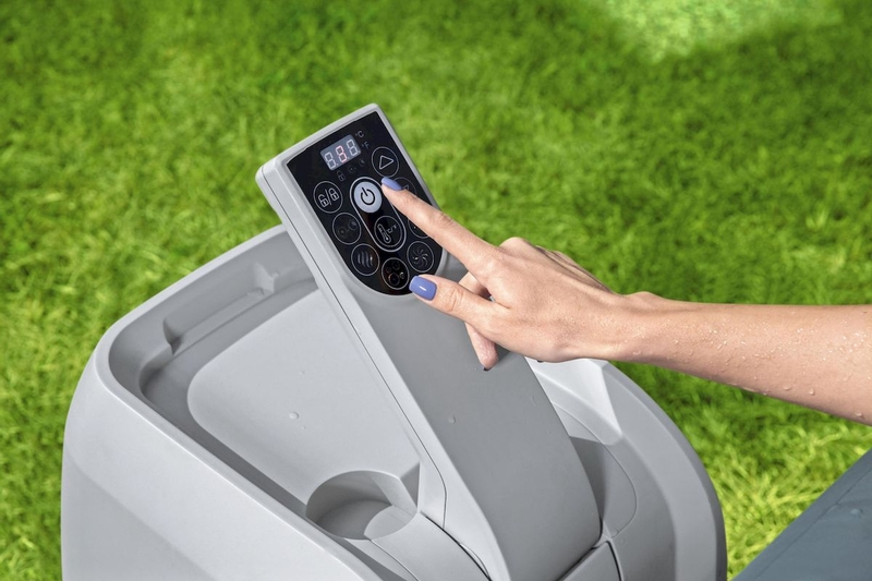 Lay-Z Spa Hawaii HydroJet Pro opblaasbare spa - 6 persoons - bedieningspaneel