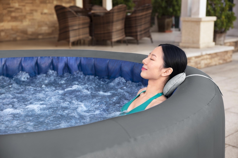 Lay-Z Spa Santorini HydroJet Pro WiFi opblaasbare spa - 7 persoons