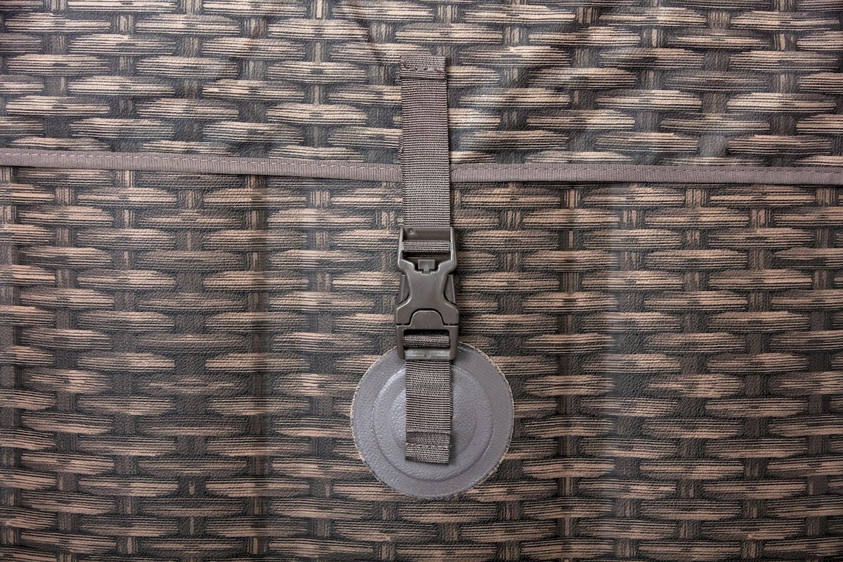 Lay-Z Spa St. Moritz AirJet opblaasbare spa - 7 persoons - bevestiging afdekhoes