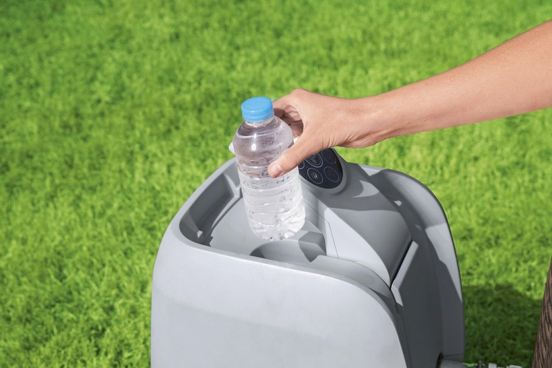 Lay-Z Spa St. Moritz AirJet opblaasbare spa - 7 persoons - met bekerhouder