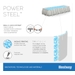 Bestway Power Steel Rectangular zwembad - 640 x 274 x 132 cm - set
