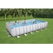 Bestway Power Steel Rectangular zwembad - 732 x 366 x 132 cm - set