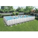 Bestway Power Steel Rectangular zwembad - 956 x 488 x 132 cm - set