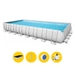 Bestway Power Steel Rectangular zwembad - 956 x 488 x 132 cm - met zandfilterpomp en accessoires