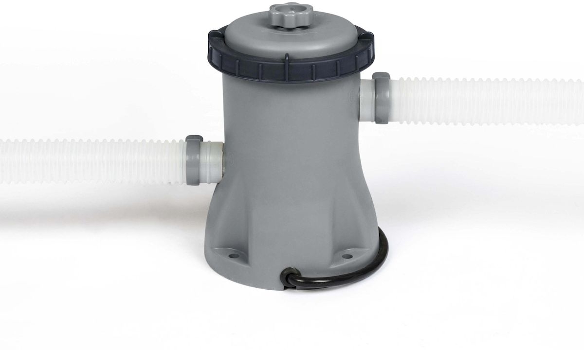 Bestway Power Steel Rectangular zwembad - 282 x 196 x 84 cm - set  - filterpomp