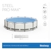 Bestway Steel Pro MAX zwembad - 366 x 100 cm - set