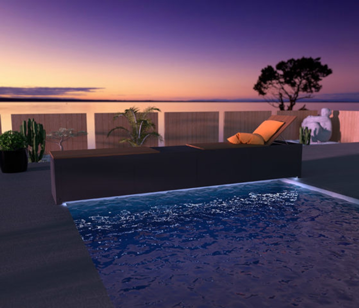 Banc Design automatisch oprolsysteem - tot 5 meter - Donkergrijs