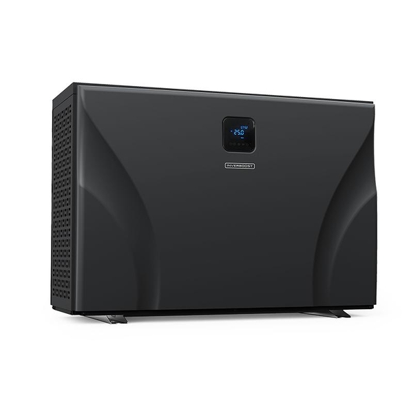 AQS Inverboost 10 kW (Boost: 11 kW) Full Inverter zwembad warmtepomp - zijkant