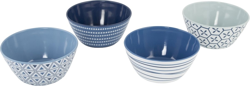 Bo-Camp Mix & Match melamine serviesset schaaltjes
