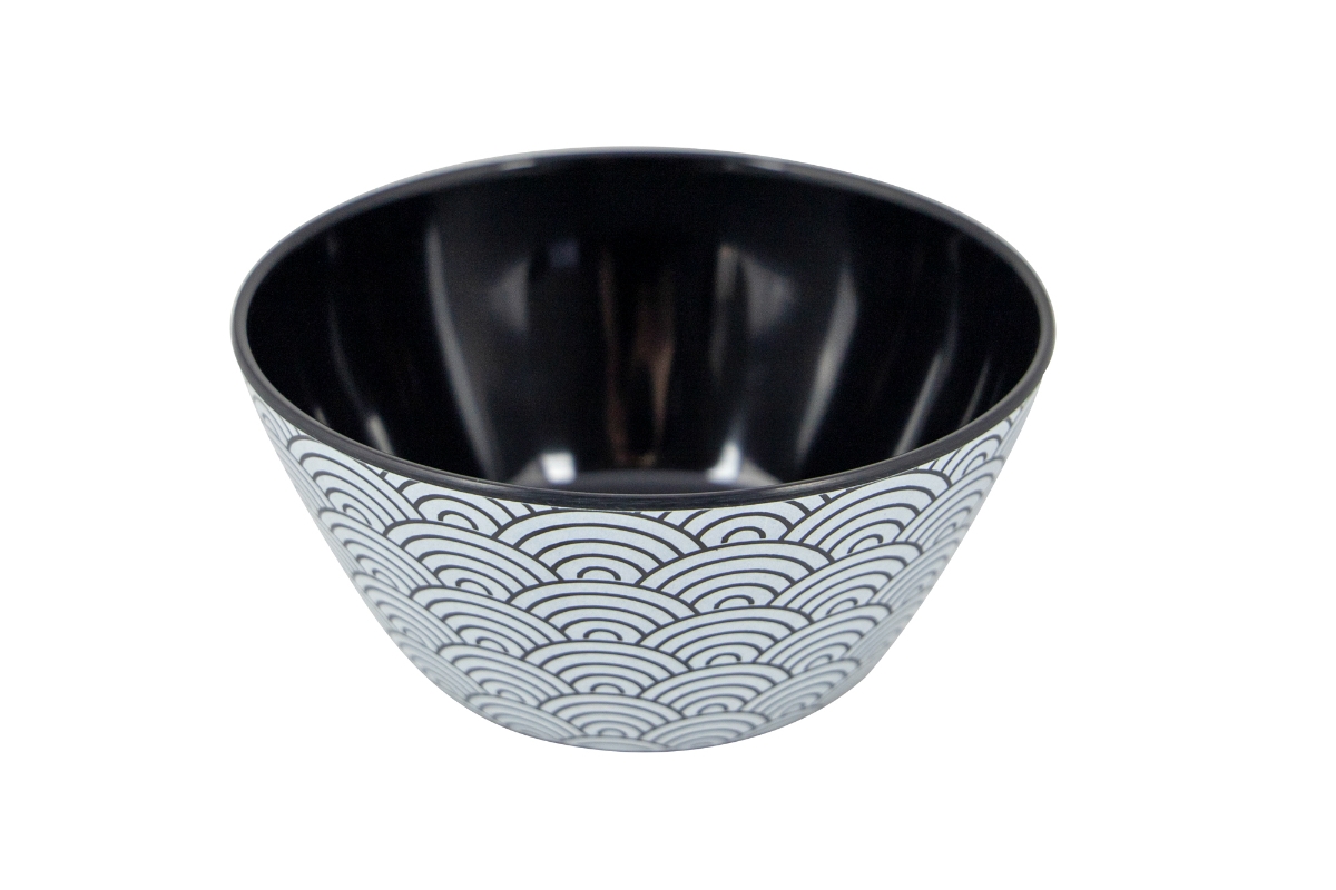 Bo-Camp Mix & Match melamine serviesset - 16-delig - Zwart