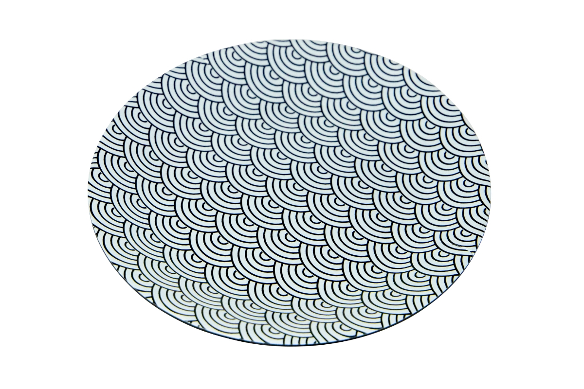 Bo-Camp Mix & Match melamine serviesset - 16-delig - Zwart