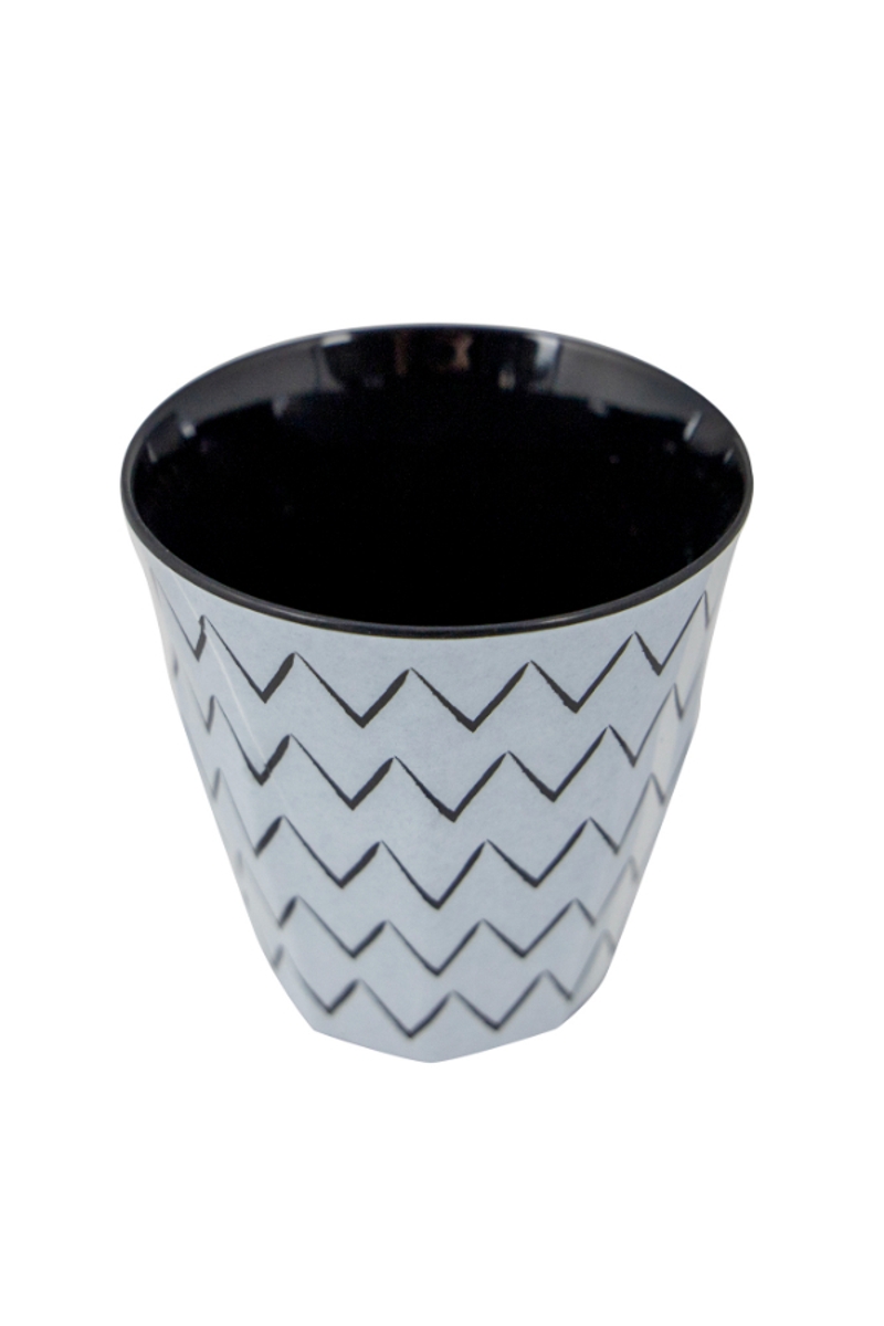 Bo-Camp Mix & Match melamine serviesset - 16-delig - Zwart