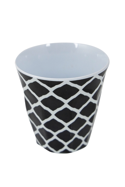 Bo-Camp Mix & Match melamine serviesset - 16-delig - Zwart