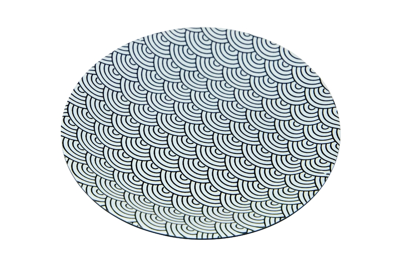 Bo-Camp Mix & Match melamine serviesset - 16-delig - Zwart