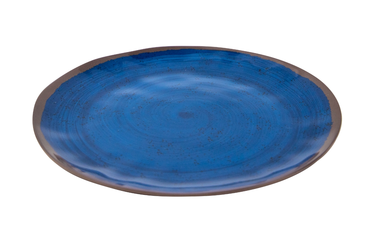 Bo-Camp Halo melamine serviesset - 12-delig - Blauw