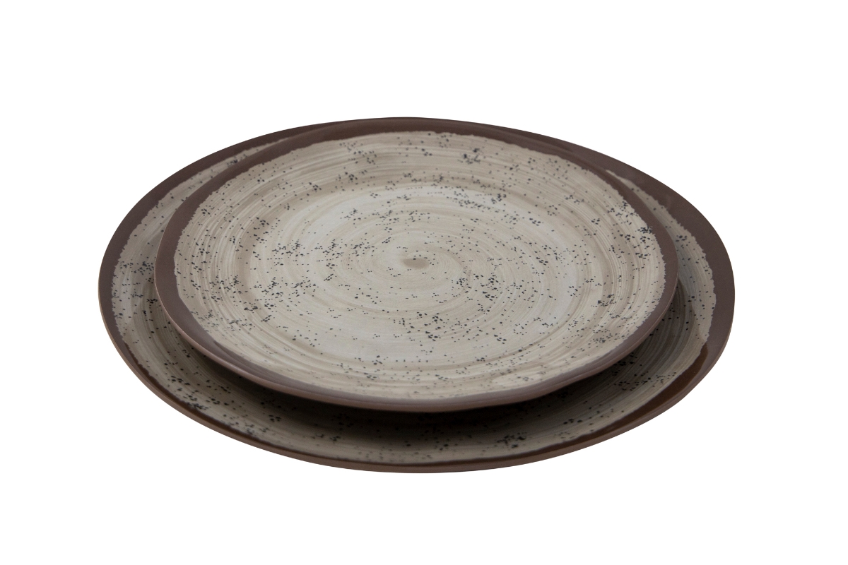 Bo-Camp Halo melamine serviesset - 12-delig - Beige