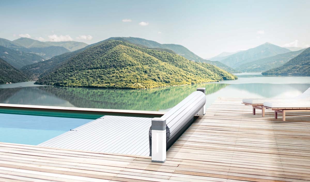 Tixit automatisch oprolsysteem - tot 4,5 meter - Wit