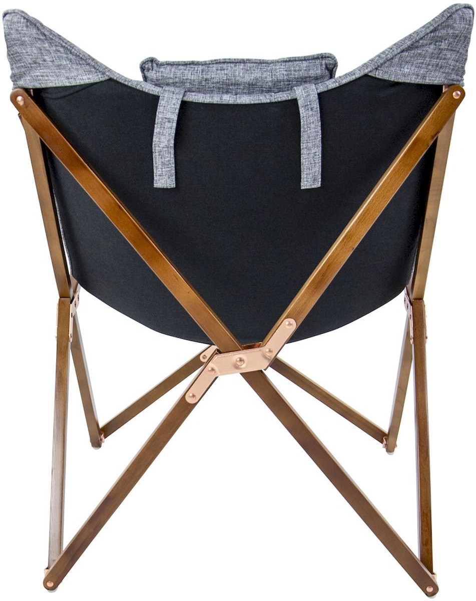 Bo-Camp Urban Outdoor Bloomsbury vlinderstoel - Grijs - M