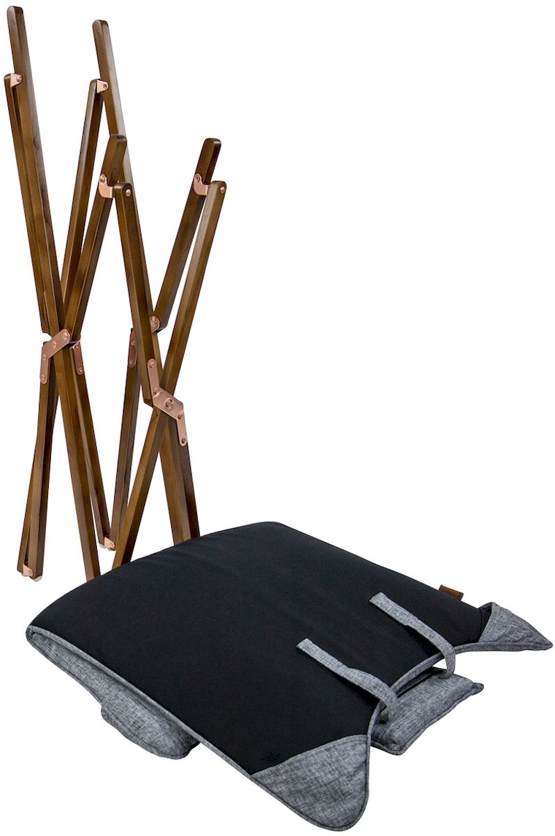 Bo-Camp Urban Outdoor Bloomsbury vlinderstoel - Grijs - M