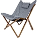 Bo-Camp Urban Outdoor Bloomsbury vlinderstoel - Grijs - M