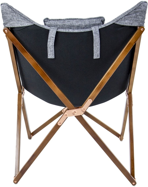 Bo-Camp Urban Outdoor Bloomsbury vlinderstoel - Grijs - M