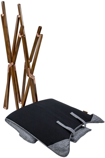 Bo-Camp Urban Outdoor Bloomsbury vlinderstoel - Grijs - M