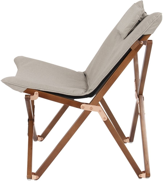 Bo-Camp Urban Outdoor Bloomsbury vlinderstoel - Beige - S