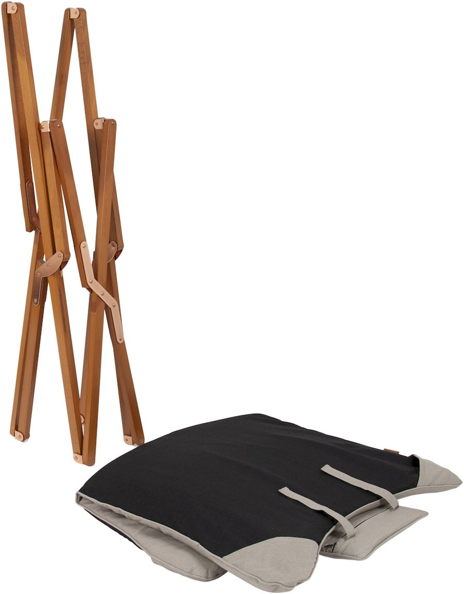 Bo-Camp Urban Outdoor Bloomsbury vlinderstoel - Beige - L