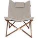 Bo-Camp Urban Outdoor Bloomsburry Relaxstoel - Beige - M / voorzijde