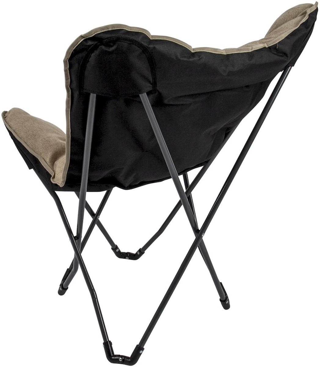 Bo-Camp Urban Outdoor Grainger vlinderstoel - beige / achterkant