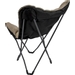 Bo-Camp Urban Outdoor Grainger vlinderstoel - beige / achterkant