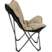 Bo-Camp Urban Outdoor Grainger vlinderstoel - beige / zijkant
