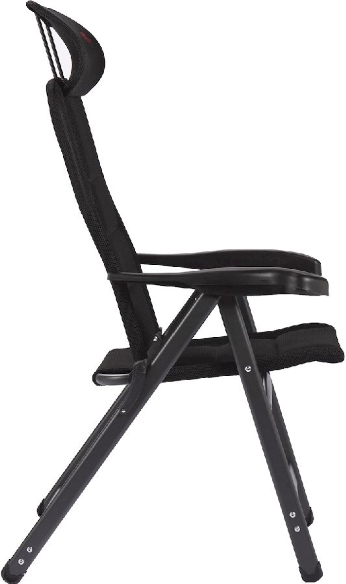 Crespo Air-Deluxe Compact AP-235 standenstoel Zwart zijaanzicht