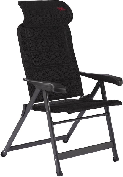 Crespo Air-Deluxe Compact AP-235 standenstoel Zwart schuin zijaanzicht links