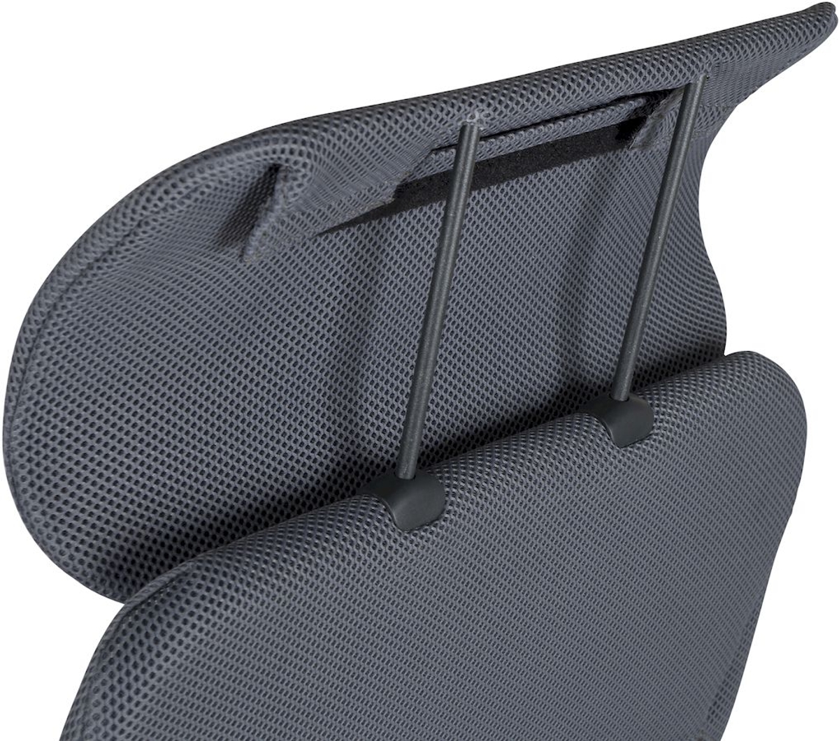 Crespo Air-Deluxe Compact AP-235 standenstoel grijs hoofdsteun