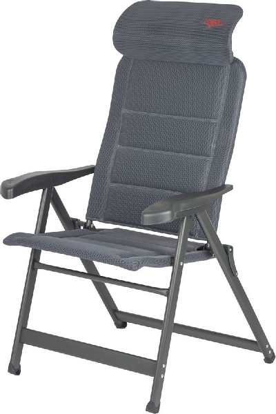 Crespo Air-Deluxe Compact AP-235 standenstoel grijs schuinaanzicht rechts