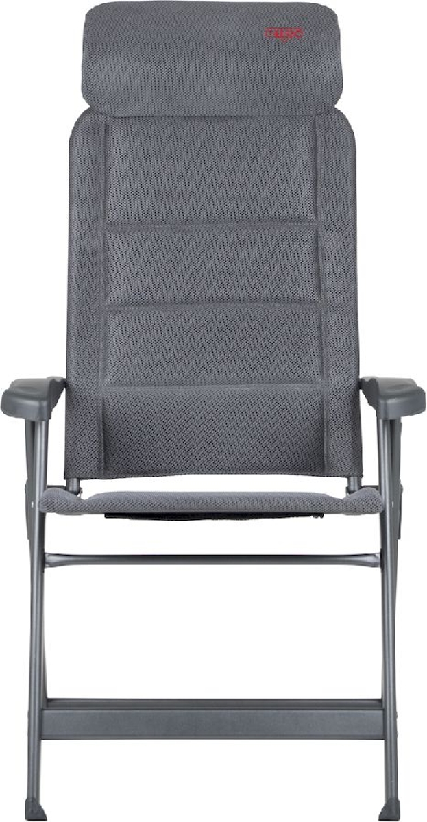 Crespo Compact Air-Deluxe AP-240 standenstoel - Grijs vooraanzicht