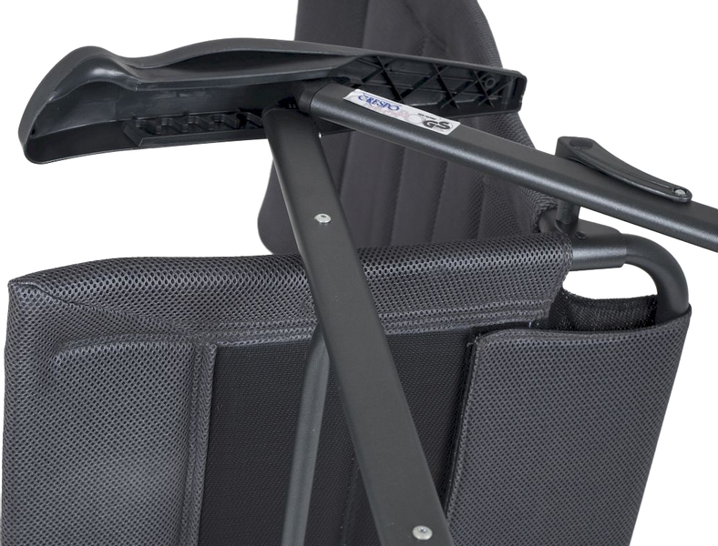 Crespo Compact Air-Deluxe AP-240 standenstoel  Grijs onderaanzicht