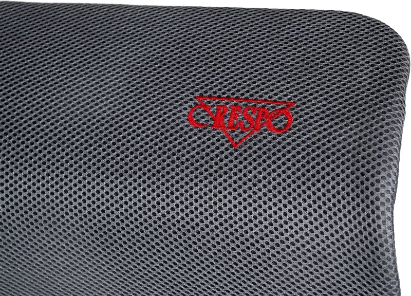 Crespo Compact Air-Deluxe AP-240 standenstoel  Grijs logo en materiaal